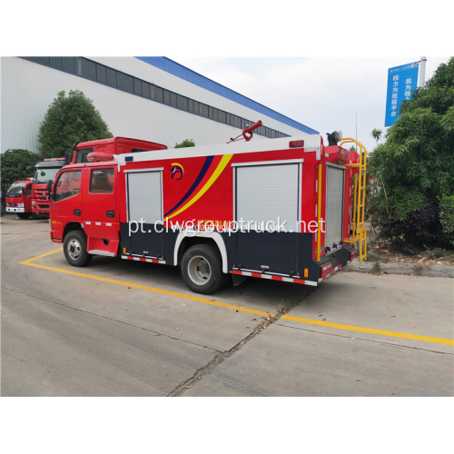 Caminhão-tanque DFAC com caminhão de bombeiros